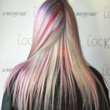 coiffure à mulitples couleurs Chambly - Le lockal Spécialisation en coloration